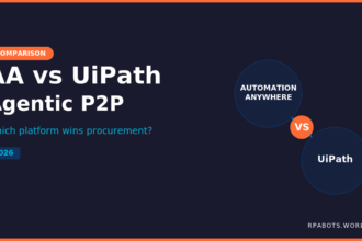 Automation Anywhere vs UiPath Procure-to-Pay: Which Agentic P2P Solution Should You Deploy in 2026? 16 Automation Anywhere vs UiPath Procure-to-Pay: Which Agentic P2P Solution Should You Deploy in 2026? 13