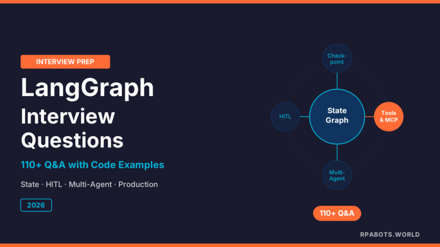 Top 110+ LangGraph Interview Questions and Answers (2026) 9 Top 110+ LangGraph Interview Questions and Answers (2026) 9